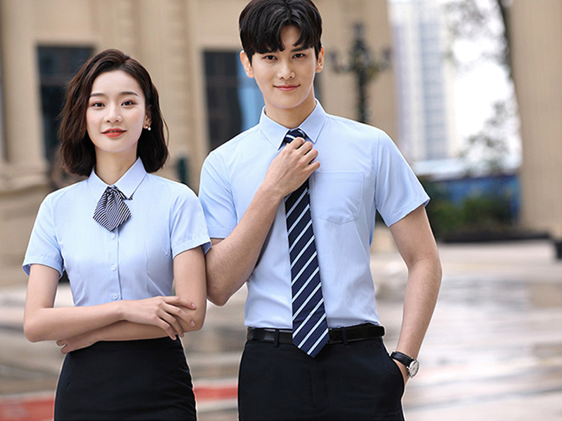 商務短袖襯衫定做